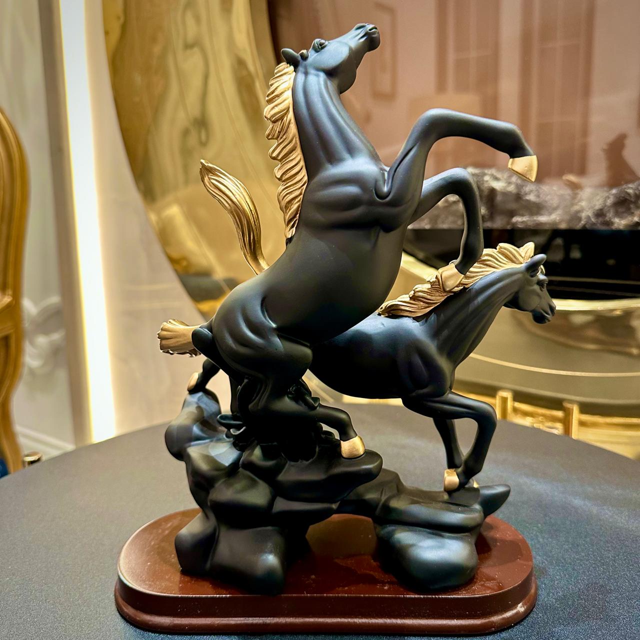 Contemporary equine decor