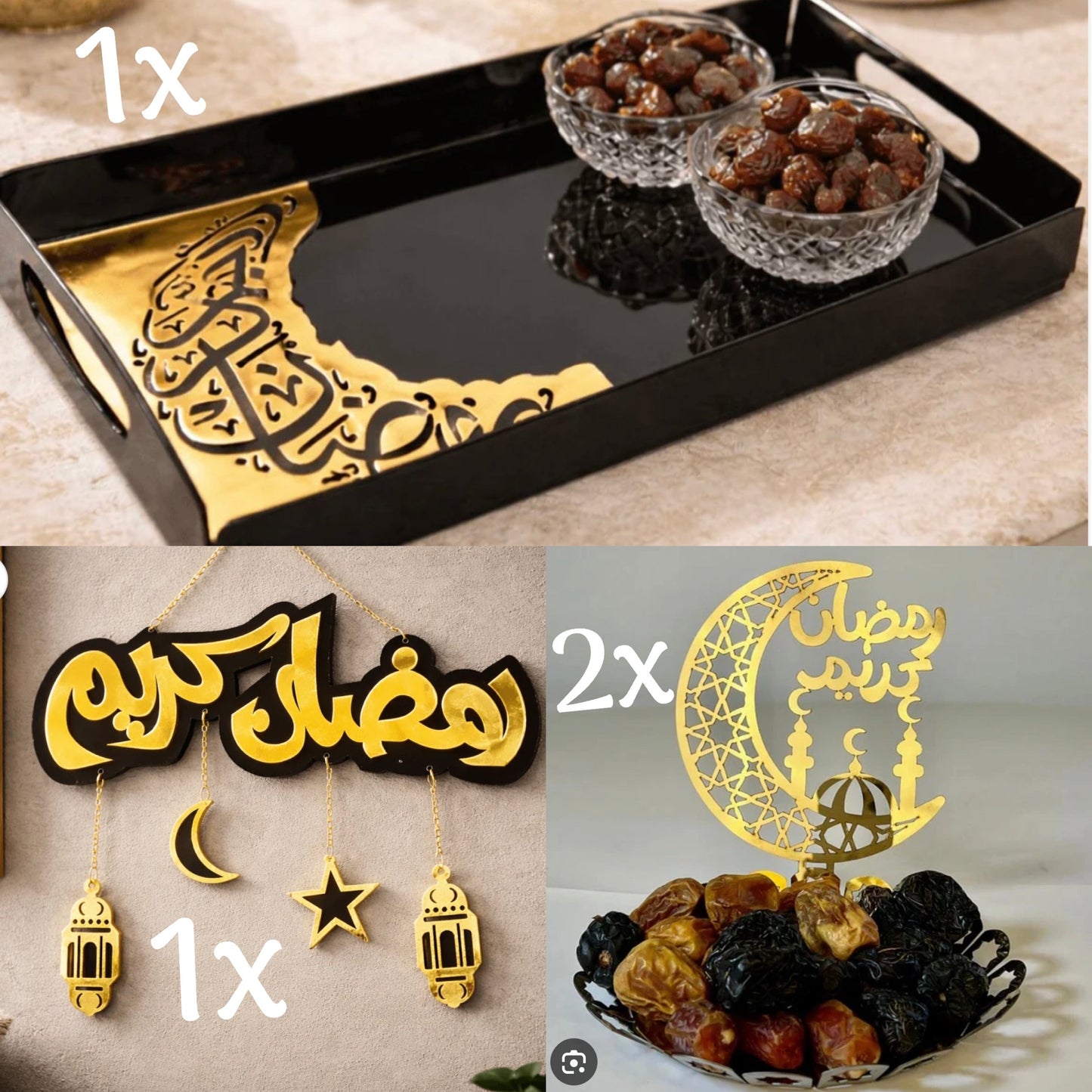 Blessing of Ramdan Bundle Decor and Trays