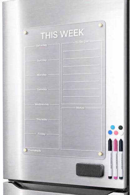 Weekly Magnetic Planner Board To-do list Acrylic Board