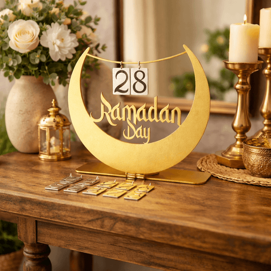 Ramadan Calendar Metal Tabletop Decor-MRC02