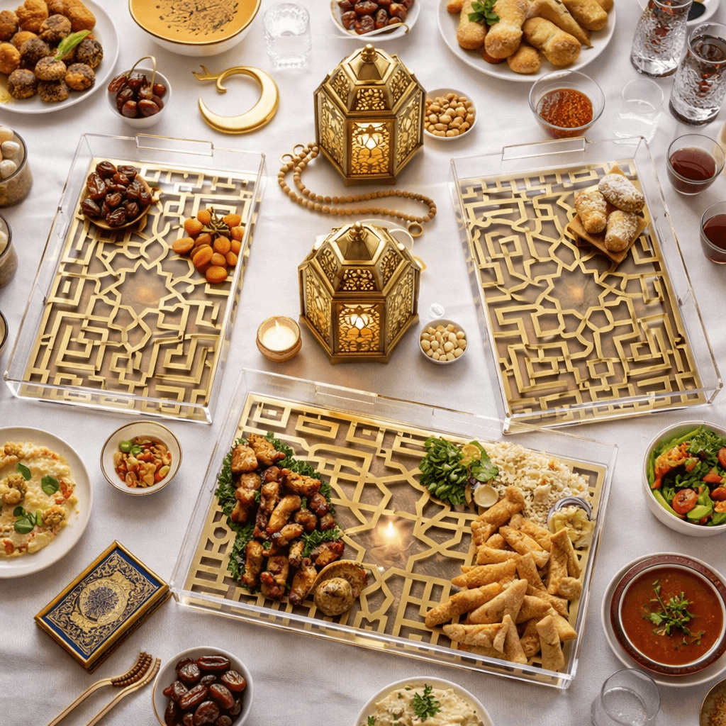 Crystal Edge Luxury Acrylic Tray-CELT02