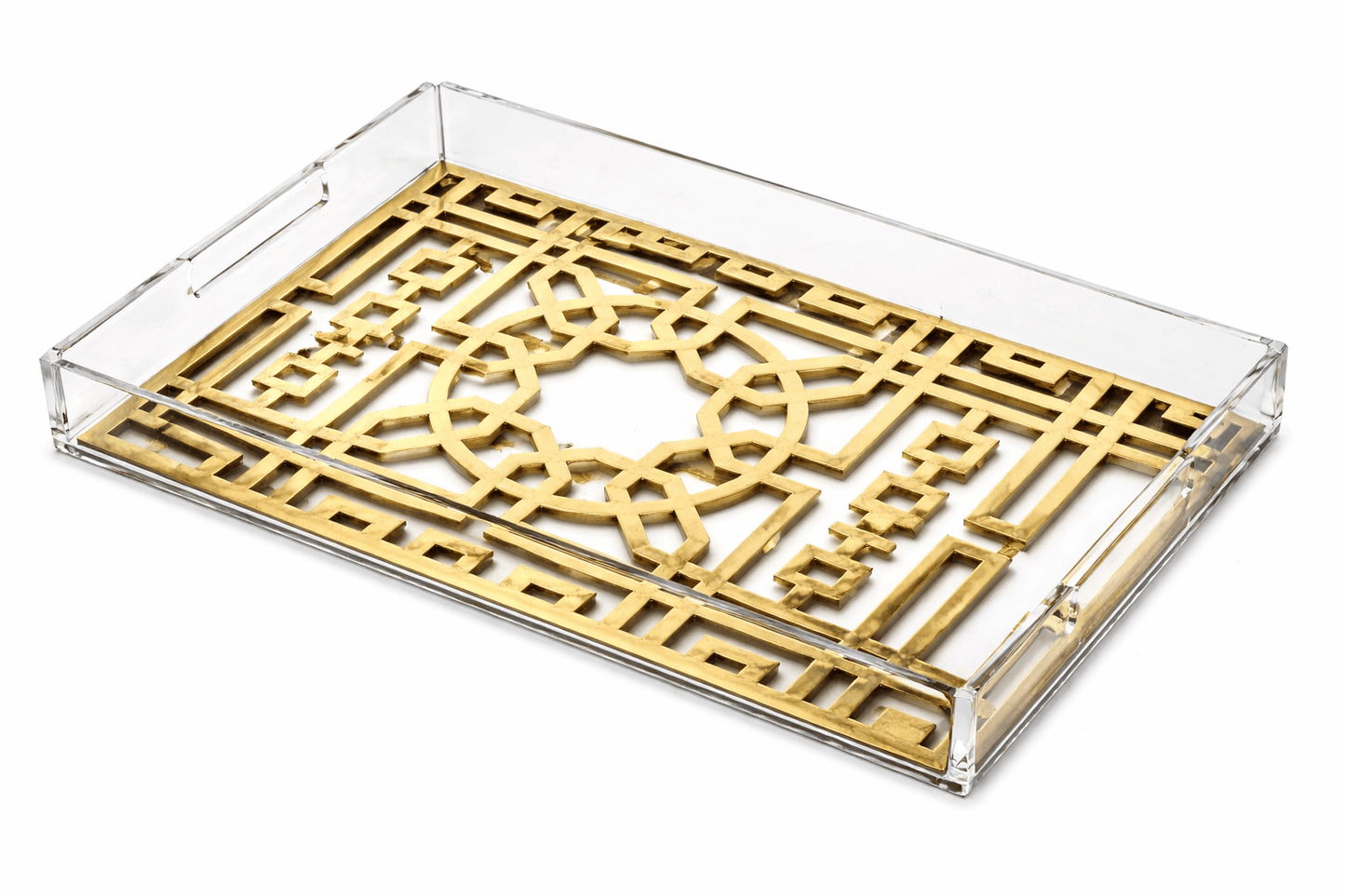 Crystal Edge Luxury Acrylic Tray-CELT02
