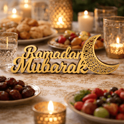 Ramadan Mubarak| Eid Mubarak Dining Decor