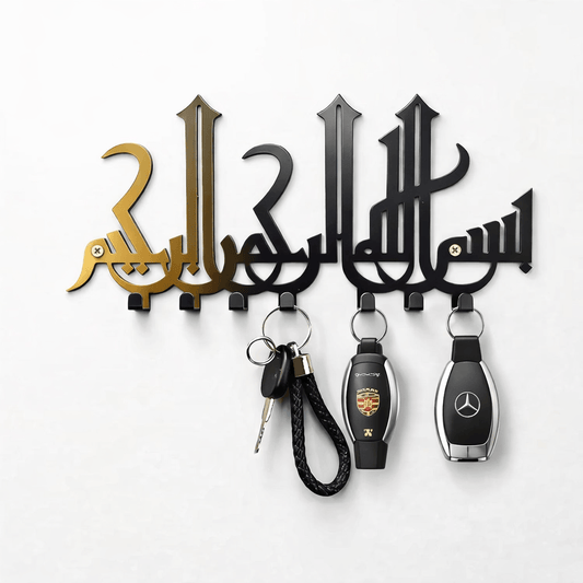 Metal Car Key Holder Wall Mount Key Rack for Home Decoration