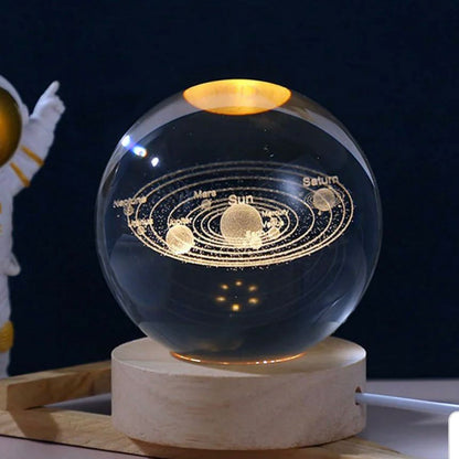 Heavenly bodies glass decor