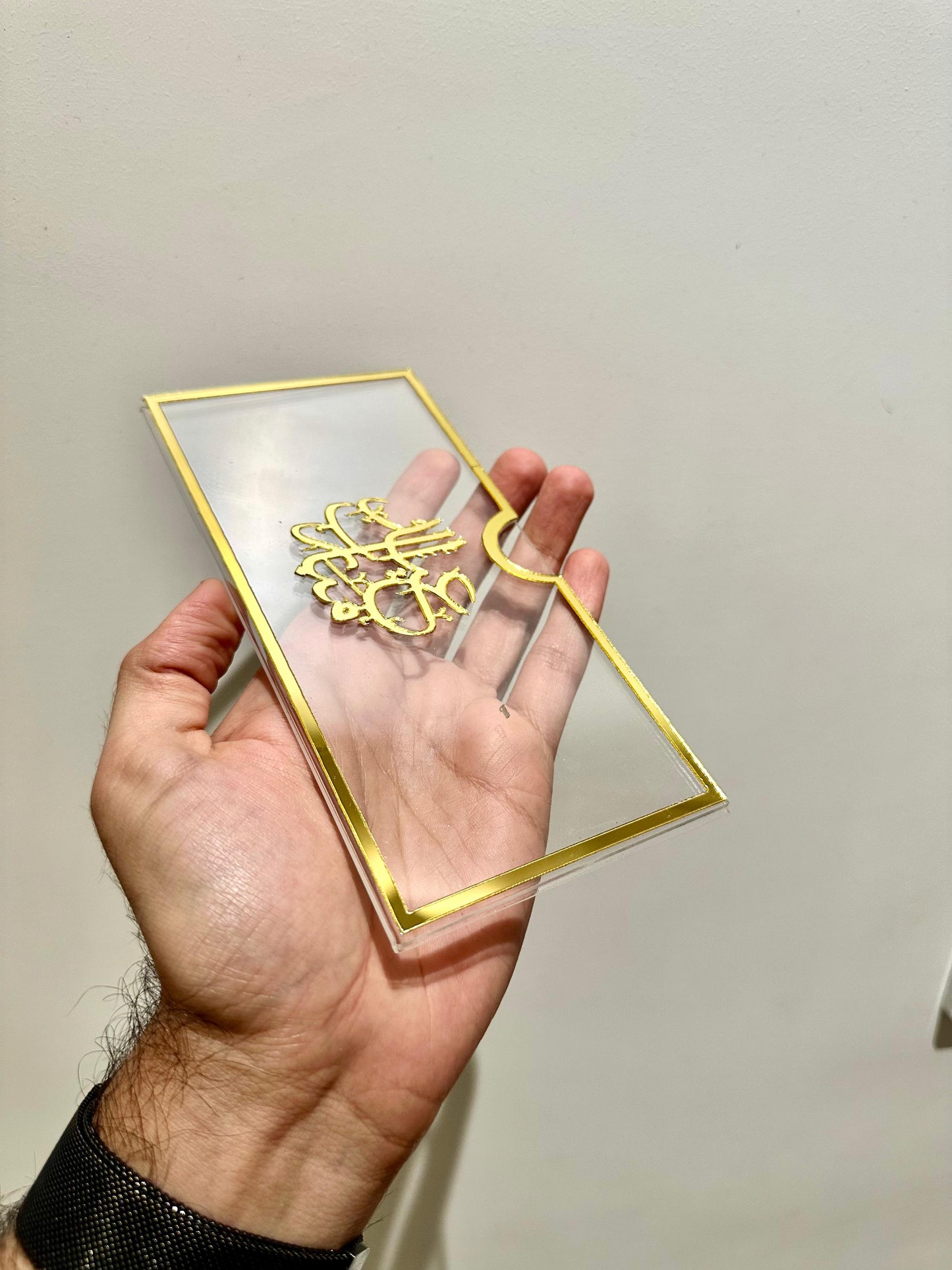 Premium Acrylic Eidi Envelopes – Eid Mubarak Gift Envelopes -SMPBS01