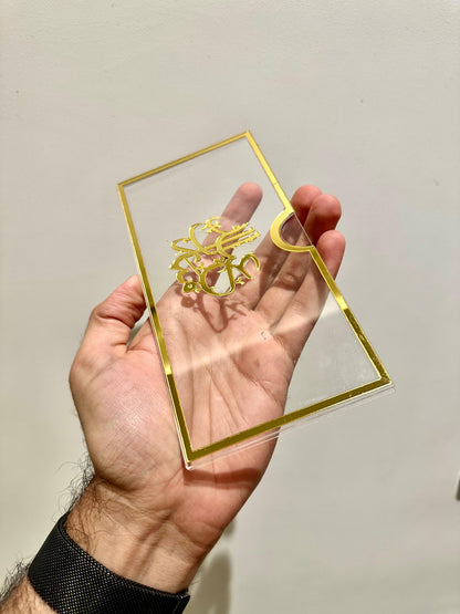 Premium Acrylic Eidi Envelopes – Eid Mubarak Gift Envelopes -SMPBS01