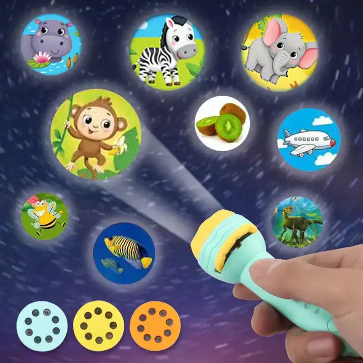 Projection Flashlight for Kids (With 3 Discs)